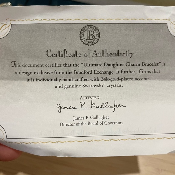 Exclusive Bradley Exchange The Ultimate Daughter Charm Bracelet - Picture 5 of 7